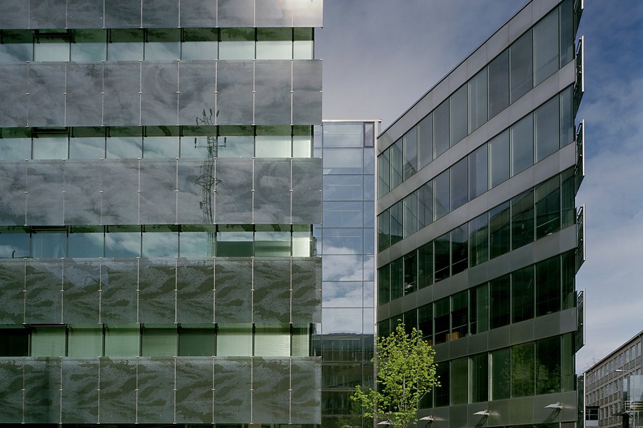 Sonera 2000 Office building Facade design co-operation with SARC Architects ltd.