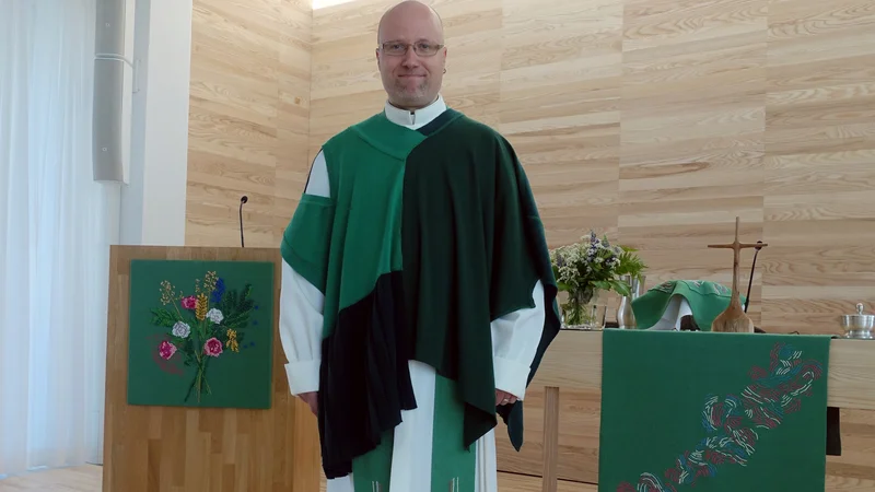 2019 Jätkäsaari Chapel  liturgical textile